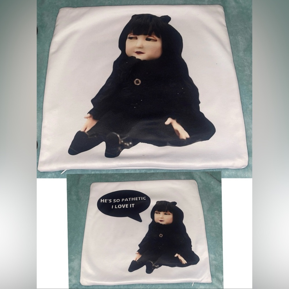 What We Do in the Shadows “Nadja Doll” Decorative Pillow Cover 16x16